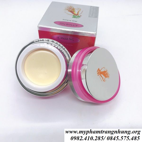 KEM MỜ NÁM, TÀN NHANG DƯỠNG TRẮNG DA GINSENG NHÂN SÂM