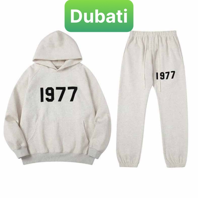 SÉT ĐỒ BỘ NAM NỮ HOODIE SWEATER NAM NỮ CHẤT THUN NỈ DA CÁ DÀY 1977 CHẤT VẢI DÀY MỊN MÀN VIP PRO - DUBATI FASHION