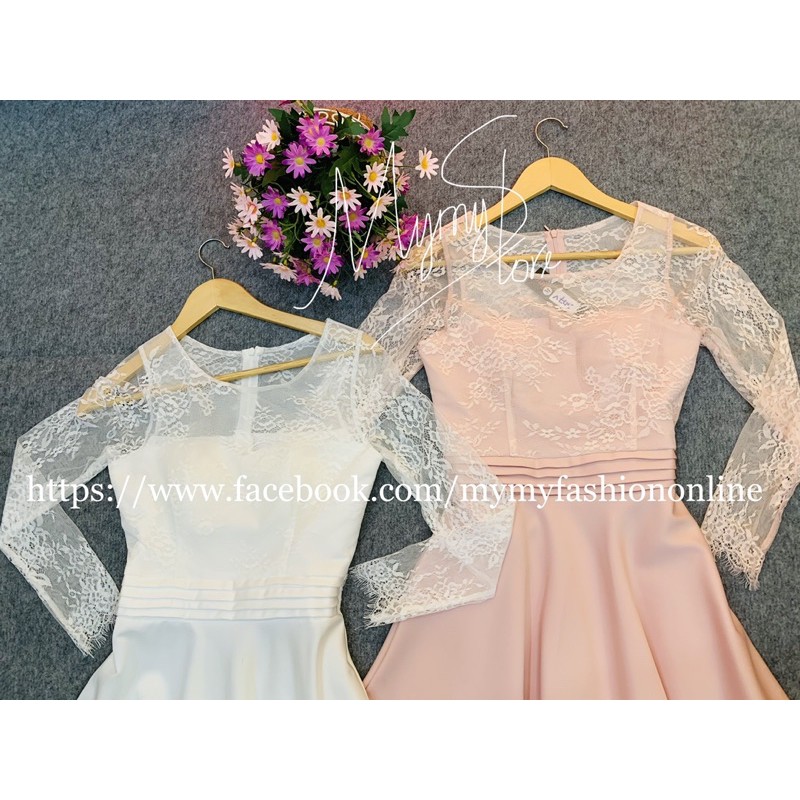 Đầm cưới TRIPBLE T DRESS trễ vai kết hoa rơi phối lông vũ tua rua - size S/M/L - MS307V