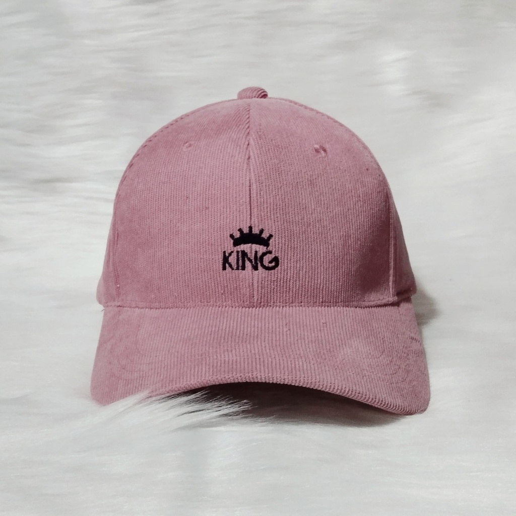 Mũ lưỡi trai, nón kết cao cấp nam nữ đẹp thêu logo KING phong cách Ulzzang unisex mã số K54