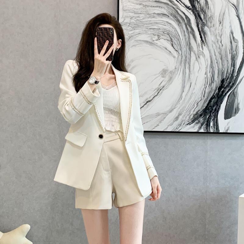 Set Áo Vest + quần sọoc nữ phong cách hàn quốc mẫu mới đẹp mã ZELE518 | BigBuy360 - bigbuy360.vn