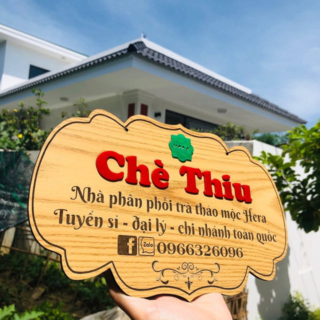 Bảng Gỗ Tên Shop - Miễn Phí Thiết Kế theo yêu cầu