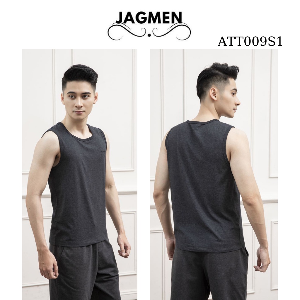 Ao Tank Top Ba Lỗ Sát Nách Nam ARISTINO  Cá Tính Trẻ Trung Thoáng Mát Att009S1 màu xám