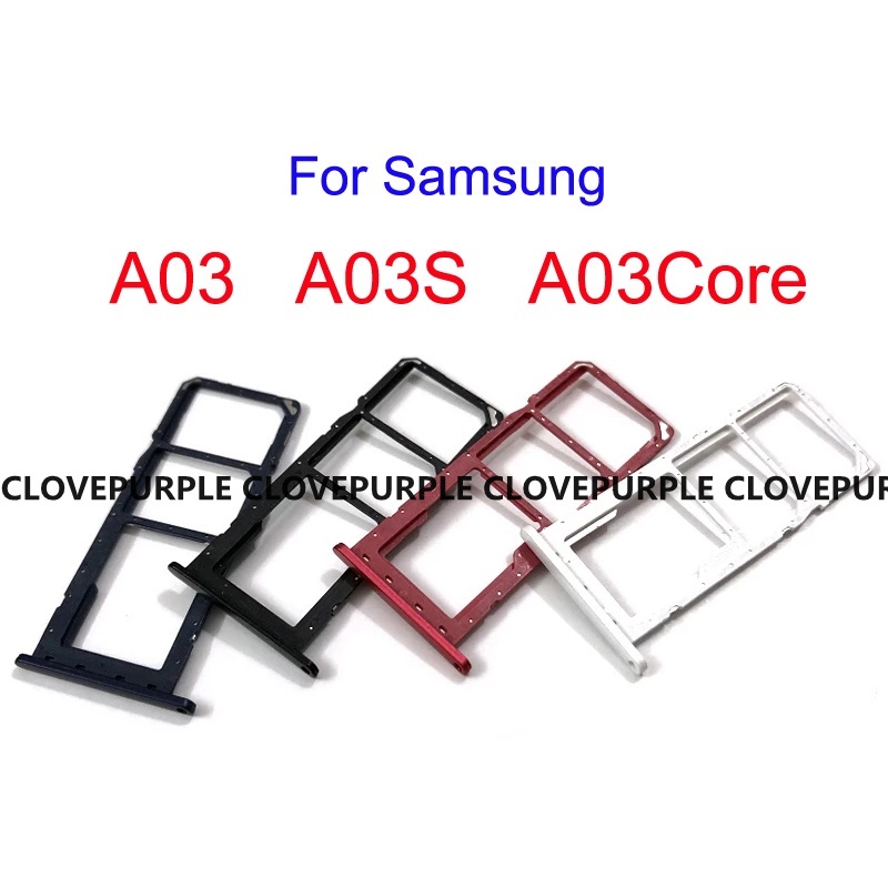 Khay Đựng Thẻ SIM Điện Thoại Cho Samsung Galaxy A03 Core A03S