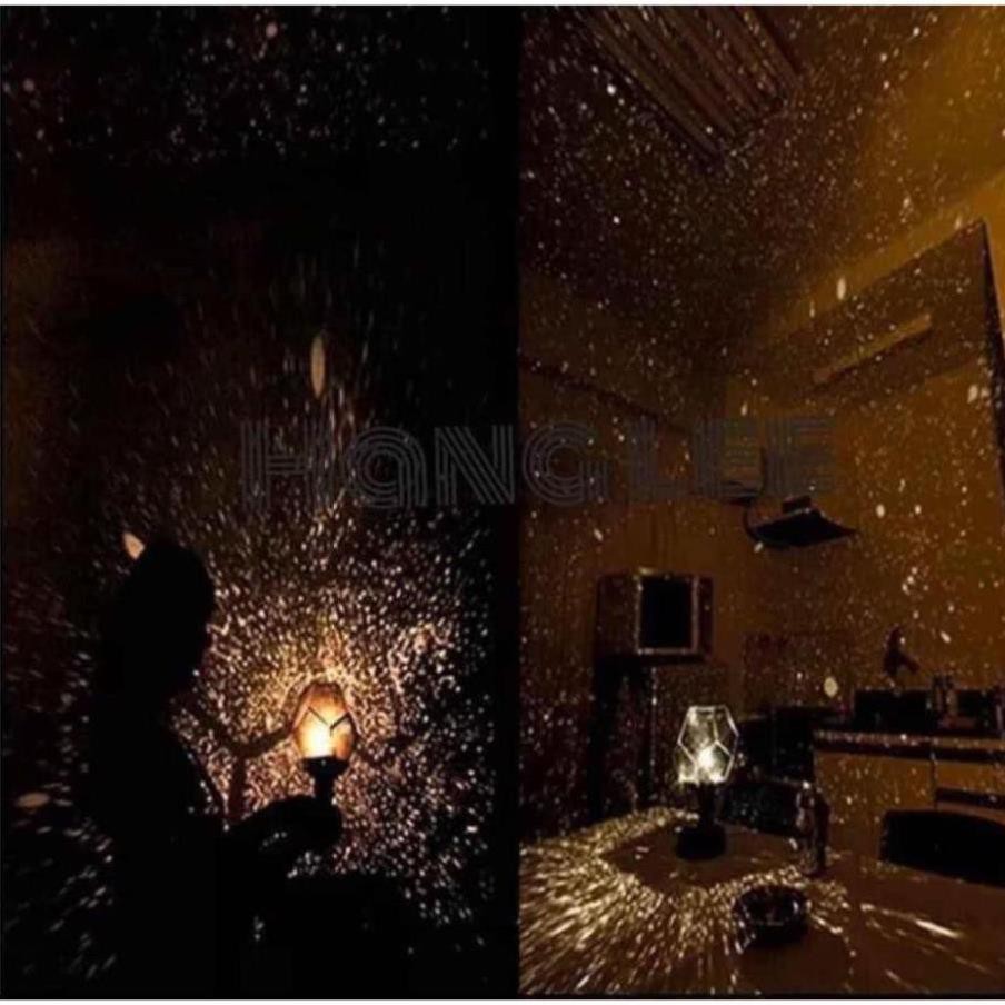 Đèn LED chiếu bầu trời đầy sao hiệu ứng lãng mạn trang trí không gian