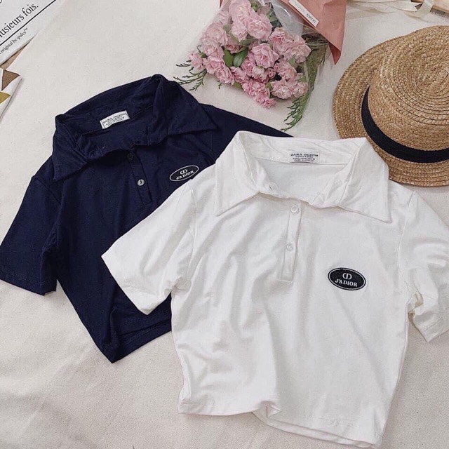 🔅Set Bộ Quần Jeans Ngố + CropTop Logo Cam | BigBuy360 - bigbuy360.vn