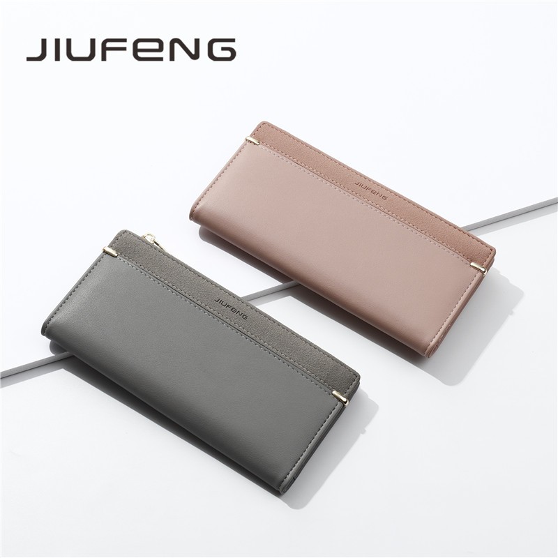 Ví dài màu trơn thanh lịch dành cho nữ mang đi dự tiệc | BigBuy360 - bigbuy360.vn