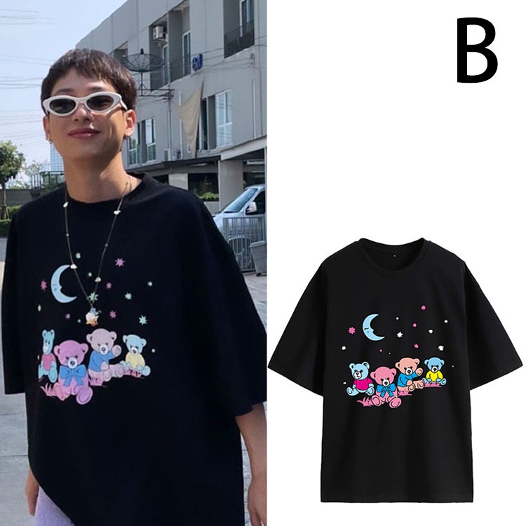 Áo Thun Cotton Tay Ngắn Dáng Rộng In Chữ Offgun Thời Trang Mùa Hè Hàn Quốc 2022