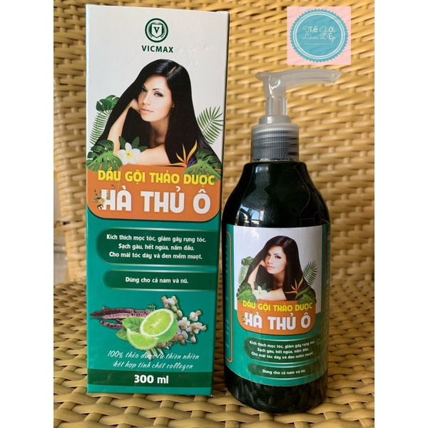 [HÀNG XỊN]Dầu gội thảo dược hà thủ ô 300ml.