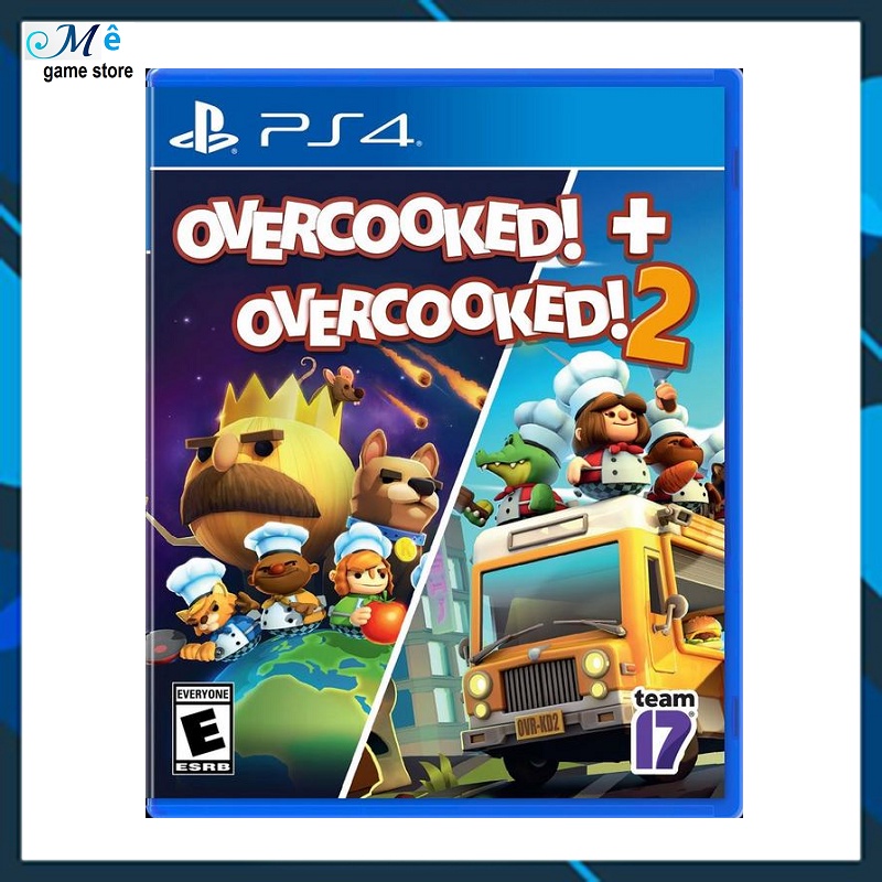 [Mã 2611DIENTU500K hoàn 7% đơn 300K] Game PS4 Overcooked 1 + Overcooked 2