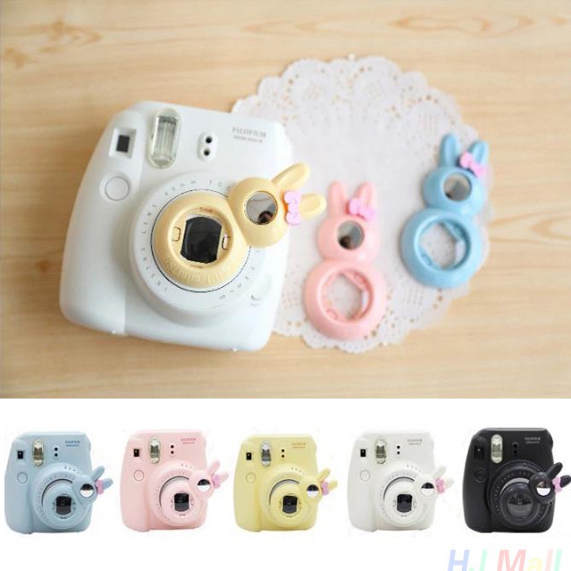 Ống kính chụp ảnh tự sướng hình thỏ cho Fujifilm Instax Mini 7s / 8