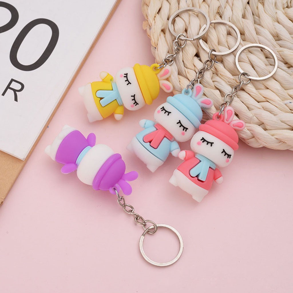 Móc khóa Gấu dâu mới dễ thương MK19