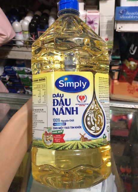 Dầu Đậu Nành Simply Chai 2l