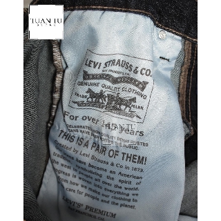 Quần Jeans Levis 501 form suông