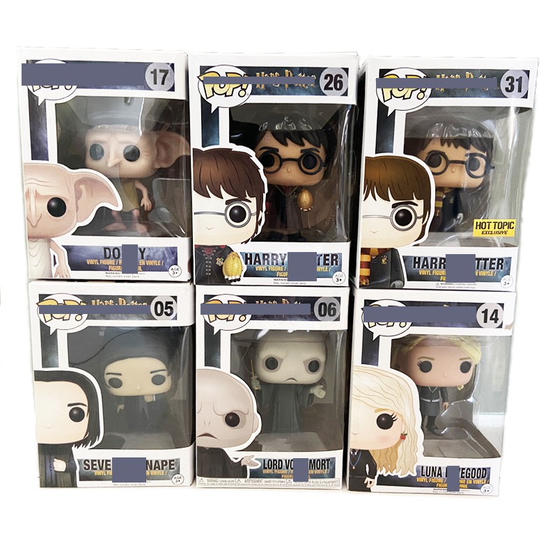 9-10cm Mô hình Funko pop Harry Potter dễ thương dùng trang trí