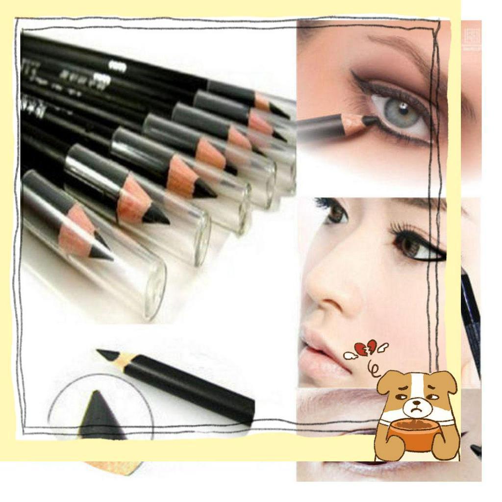 Bút Kẻ Mắt Màu Đen Chống Nước Lâu Trôi Mượt Mà Thời Trang Cho Nữ