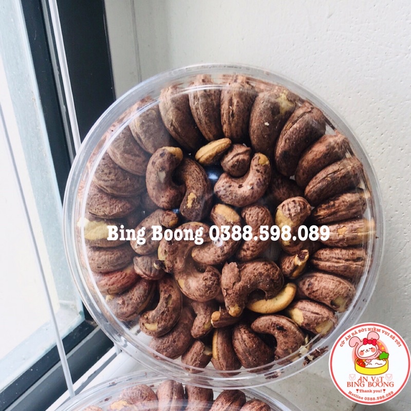 [ SIÊU SALE] 500gr Hạt điều Cồ rang muối loại A+ BÌNH PHƯỚC nguyên vỏ lụa, size to 380-390 hạt