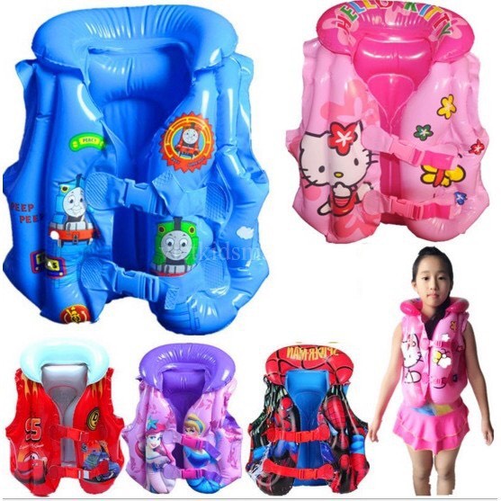 Áo phao bơm hơi cho bé , áo phao cho bé