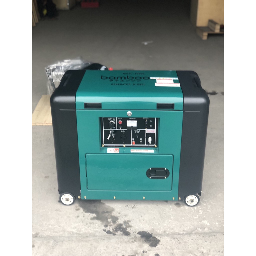 Máy phát điện cách âm BmB 7800E (5KW; dầu; chống ồn)