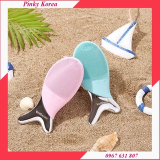 Máy Rửa Mặt Làm Sạch Sâu, Kết Hợp Massage WellDerma Cleansing Fish