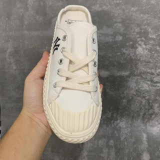 giầy thể thao sneaker Sục MLB trắng