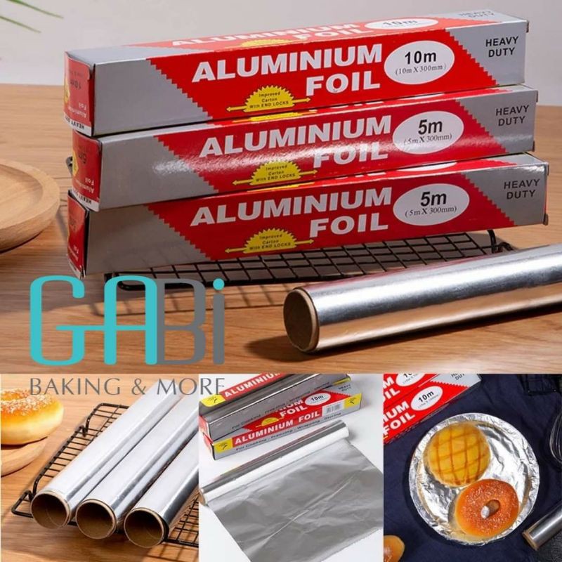 Giấy bạc (màng nhôm) nướng 30cm*5m Eufood