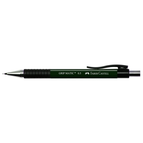 Bút Chì Bấm 0.5 mm Faber-Castell Grip Matic 131863 - Xanh Lá