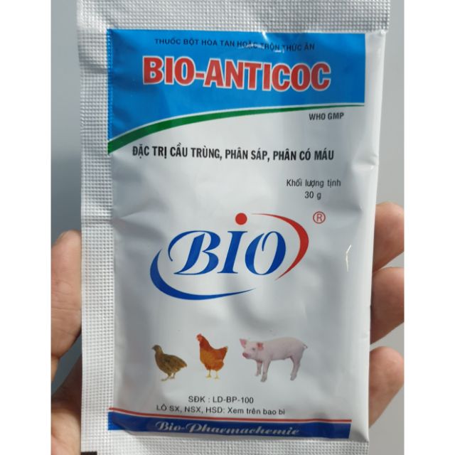 Bio Anticoc cho gà Đá bio anticoc cho gà chọi anticoc cho tất cả vật nuôi