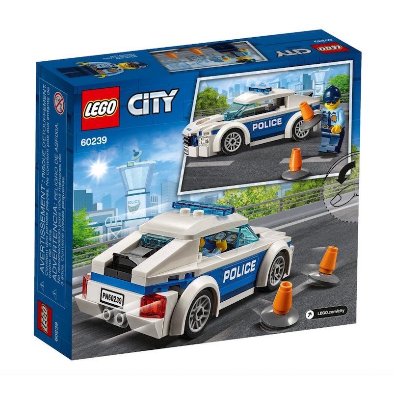 Lego HaHa - Lego City - Xe Cảnh Sát Tuần Tra - 60239