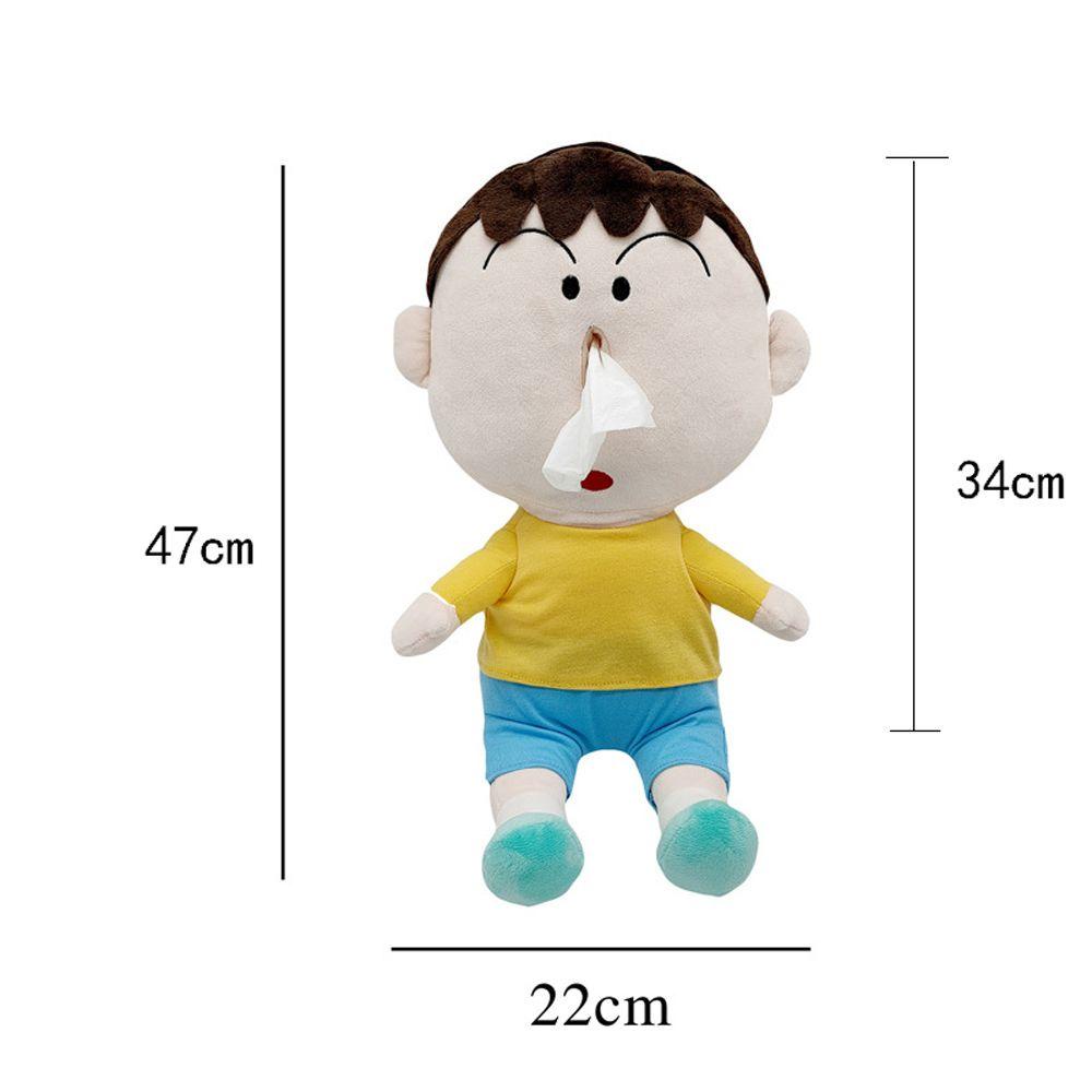 Búp Bê Nhồi Bông Mềm Mại Hình Cậu Bé Bút Chì Shin-chan Sáng Tạo Trang Trí Nhà Cửa