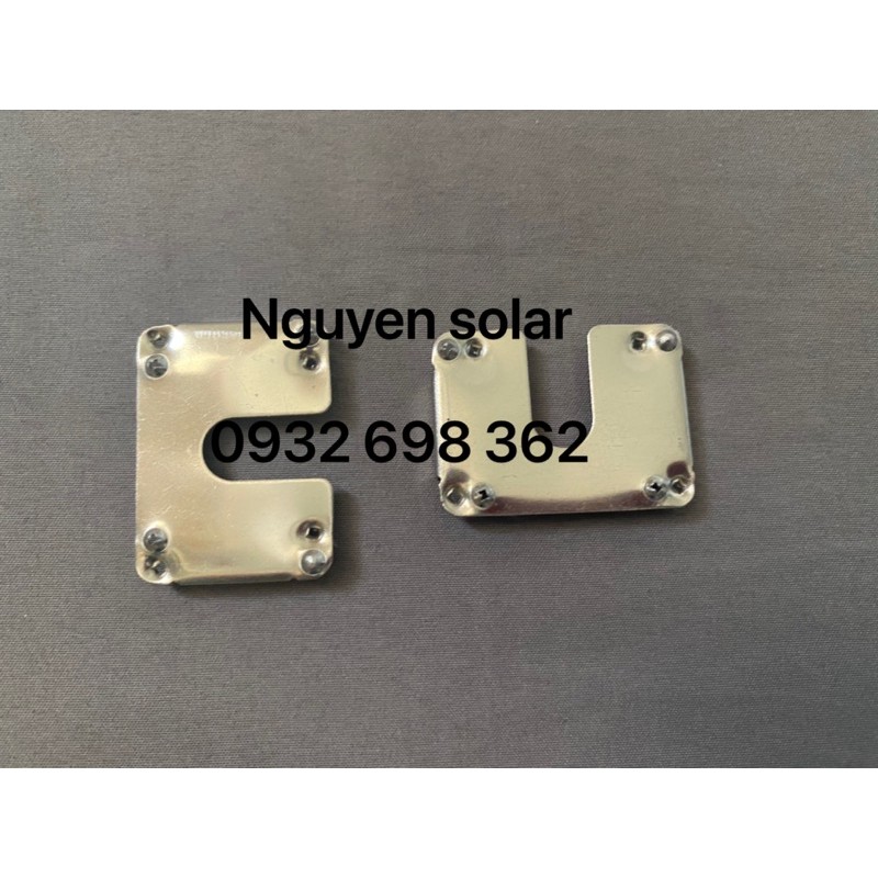 Lá Tiếp Địa Solar_Năng Lượng Mặt Trời_ Chữ U_Chất Liệu Inox 304 _Bền Trên 10 Năm