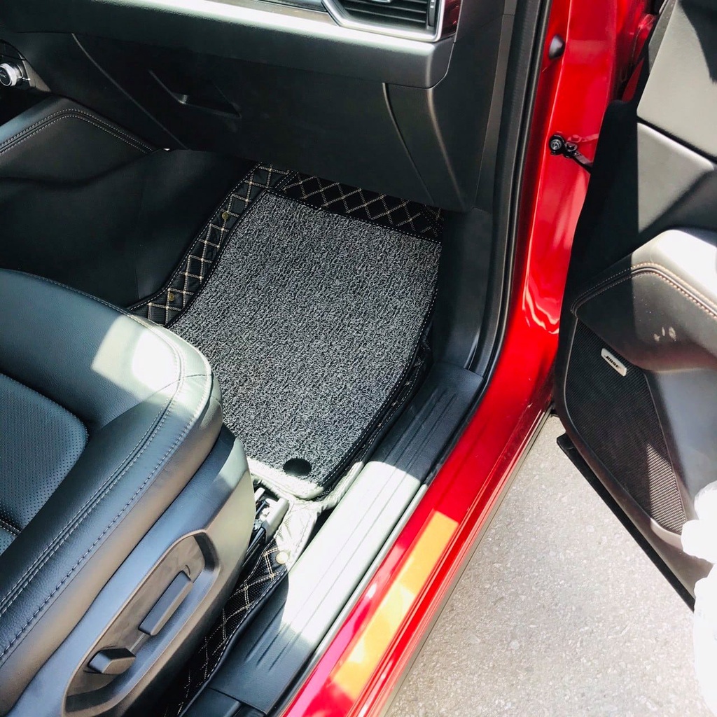 Thảm lót sàn ô tô 5d, 6d Nano 2 chỉ Mazda CX5 2013 – 2027; 2018-2023 kháng khuẩn, khử mùi phủ kín sàn xe