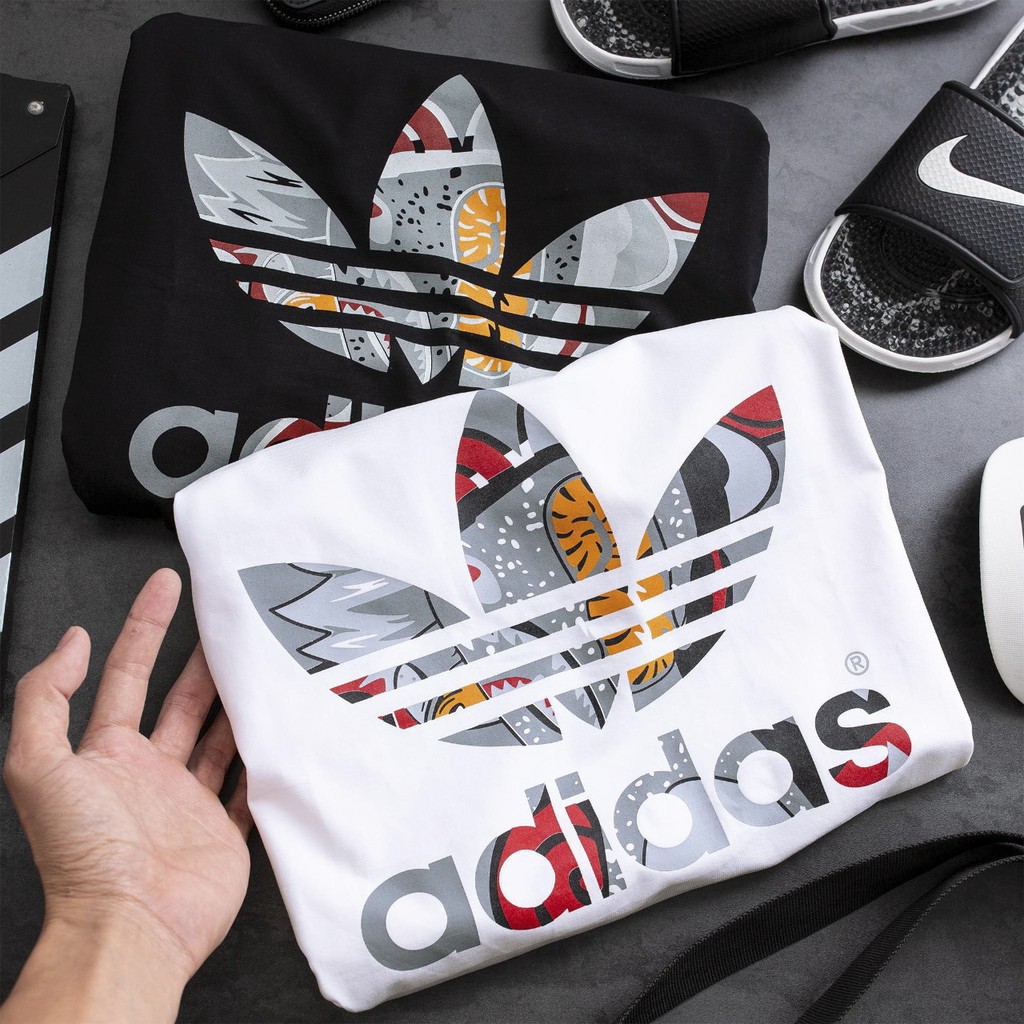 Áo Thun Adidas Nam Nữ Chính Hãng 100% Cotton Adidas Họa Tiết 07
