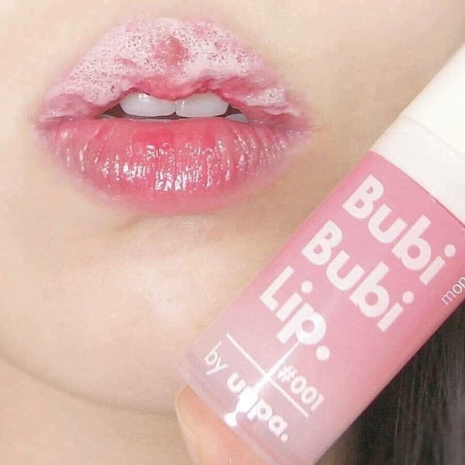 Tẩy Tế Bào Chết Môi Sủi Bọt Bubi Bubi Lip