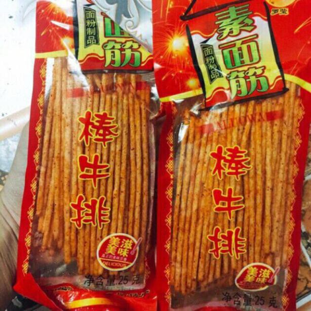 [Mã 267FMCGSALE giảm 8% đơn 500K] [BÃO SALE 3 NGÀY] [SIÊU RẺ] Que Cay Ăn Vặt Tuổi Thơ - Gói To 25gr | BigBuy360 - bigbuy360.vn