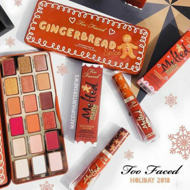 Son Kem Lì Toofaced Melted Matte Gingerbread Man/ Girl