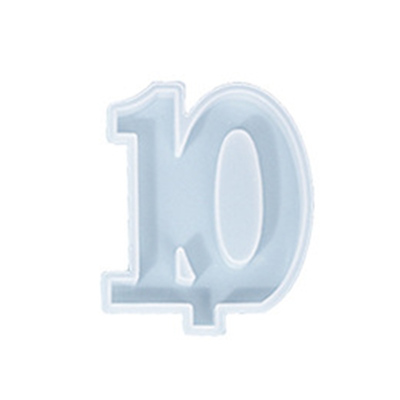 Khuôn Silicone Làm Đế Nến Thủ Công Hình Số 1-10