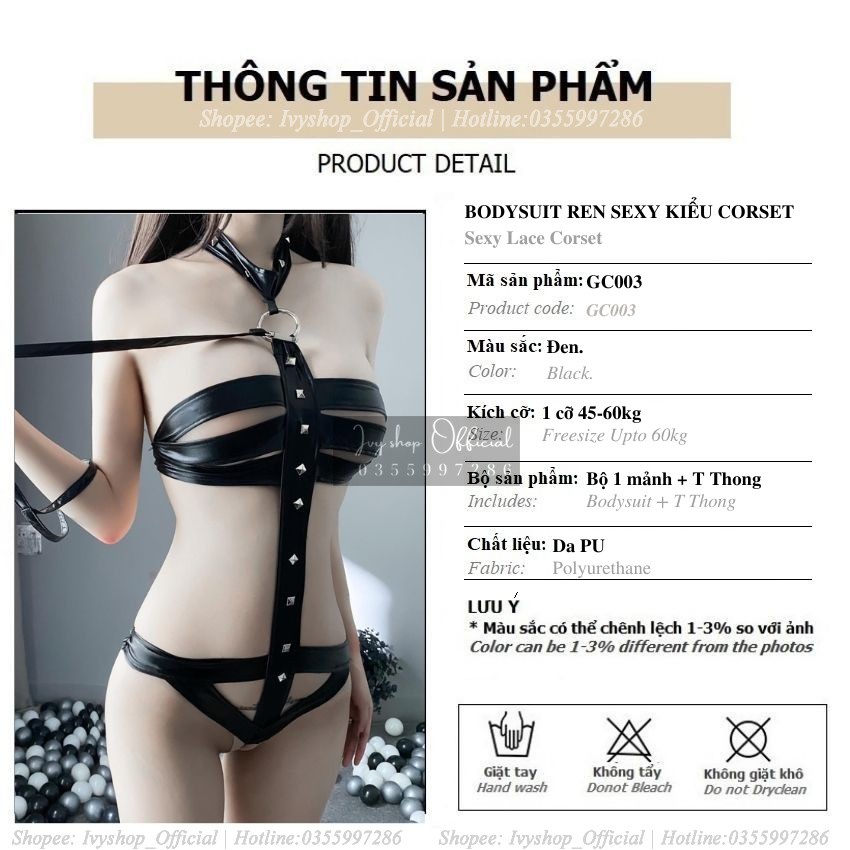 Set Bikini Da Sexy Kèm Xích Cổ Bộ Đồ Lót Gợi Cảm Phong Cách Cá Tính, Mạnh Mẽ, Độc Đáo Da001 TKVN