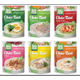 DATE MỚI - COMBO 4 GÓI CHÁO SG FOOD