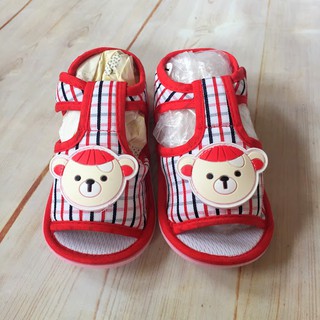 Giày vải Sandal cho bé tập đi size 13cm/ Giày tập đi