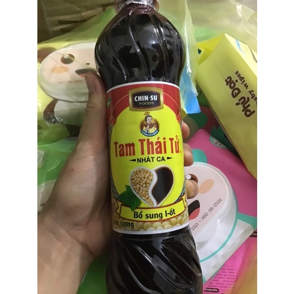 Nước Tương Chin-Su Tam Thái Tử Nhất Ca 500ml