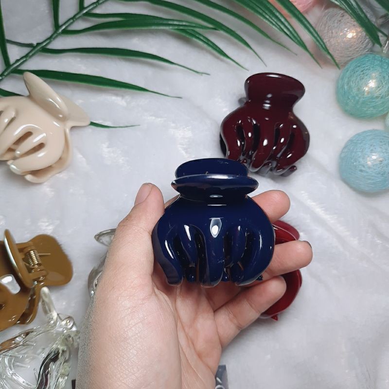 [HÀNG LOẠI 1] Kẹp càng cua thái lan cao cấp, cào bự 6 răng thay thế cài buộc tóc NƠ LÀ SHOP