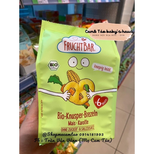 Bỏng ăn dặm hữu cơ Fruchtbar dành cho bé từ 6 tháng