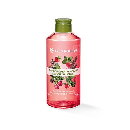 Sữa Tắm Dưỡng Da Hương Mâm Xôi Đỏ Và Lá Bạc Hà – 400ml – Yves Rocher