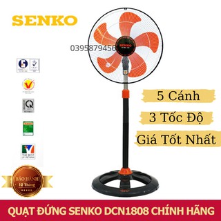 Quạt Đứng Công Nghiệp Senko DCN1806- 5 Cánh- Bảo Hành 2 Năm-Quạt Điện Đứng Giá Rẻ