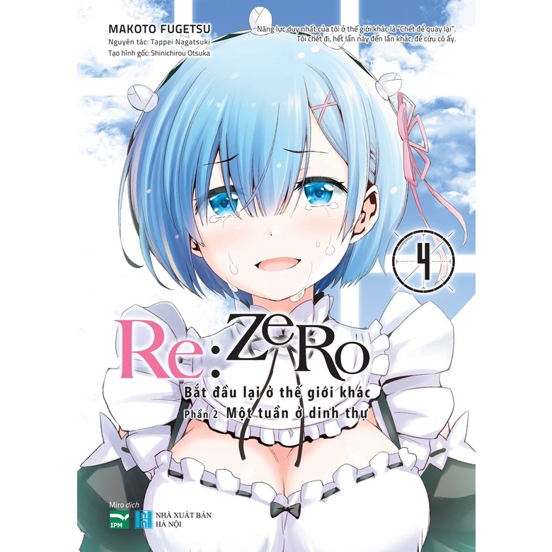 Truyện tranh Re:Zero - Phần 2 - Lẻ tập 1 2 3 4 5 - IPM