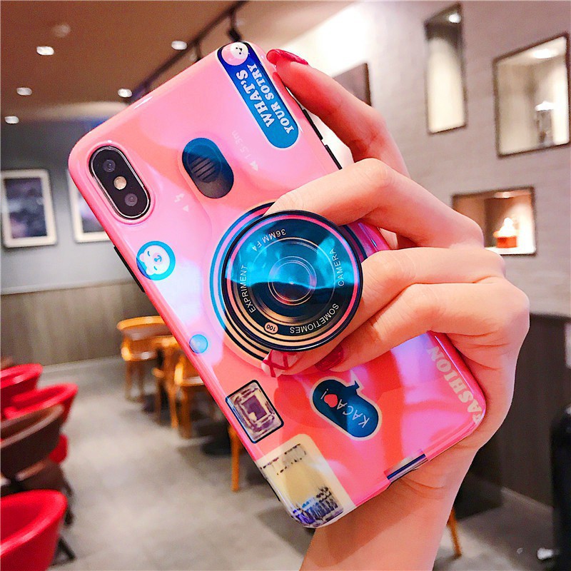 Samsung A70 A50 A40 A30 A10 A20 A10 A40 J4 M10 M20 A9 2018 IMD Blue Ray Camera Phone Cases With Stand Holder | BigBuy360 - bigbuy360.vn