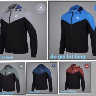 Bộ áo gió lót lông+ quần gió khách nhé