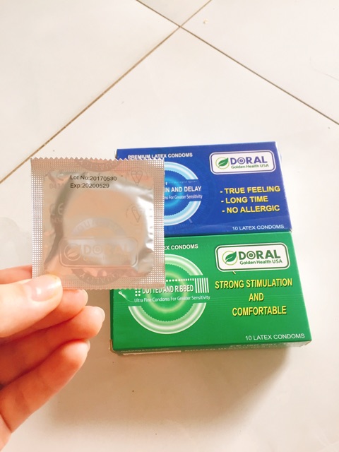 BAO CAO SU DORAL GOLDEN HEALTH USA  HỘP 10 CÁI