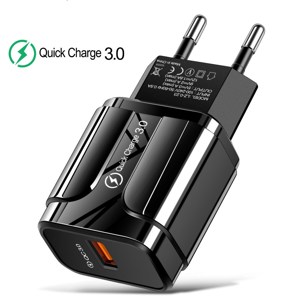 Cốc Sạc Nhanh Qc3.0 Usb 3.0 Cho Android Ios